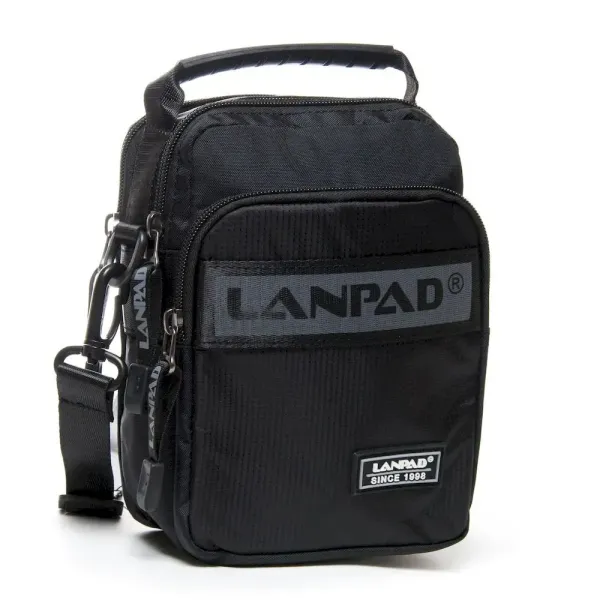 Сумка чоловіча Планшет нейлон Lanpad 82005 black