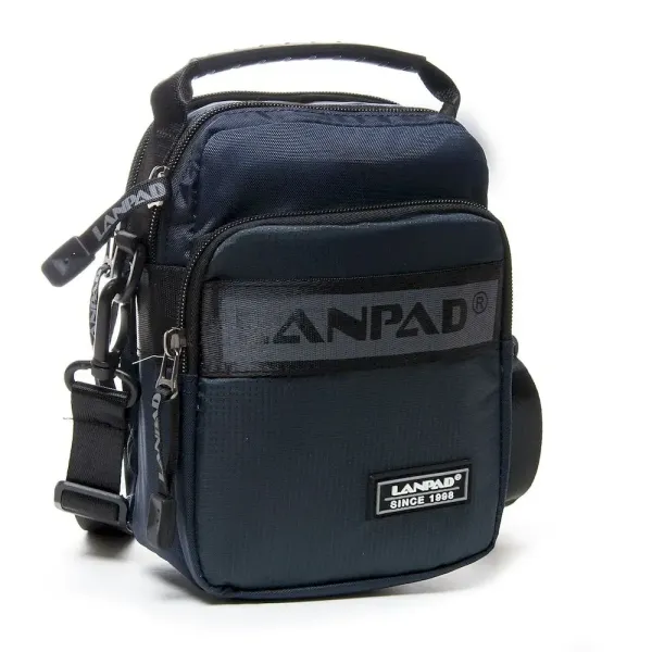 Сумка чоловіча Планшет нейлон Lanpad 82005 blue
