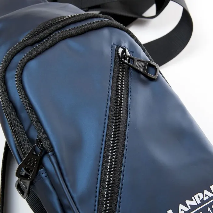 Сумка Мужская На Плечо нейлон Lanpad 3046 blue