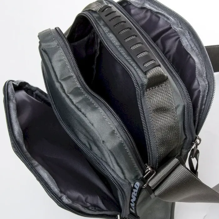 Сумка Мужская Планшет нейлон Lanpad 28672 grey