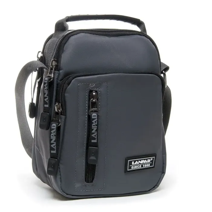 Сумка Мужская Планшет нейлон Lanpad 7630 grey