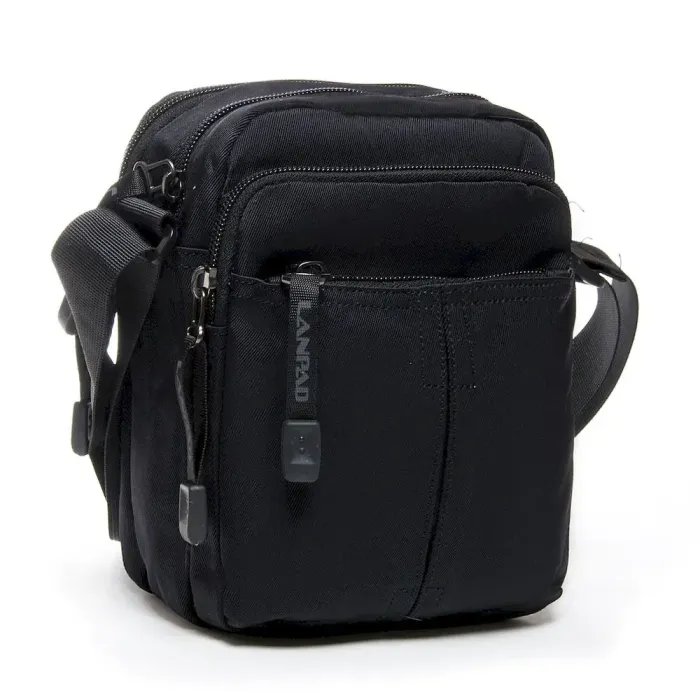 Сумка чоловіча Планшет нейлон Lanpad 98904 black