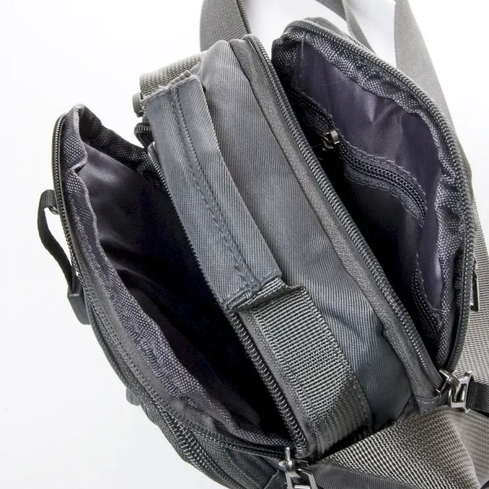 Сумка чоловіча Планшет нейлон Lanpad 53236 grey