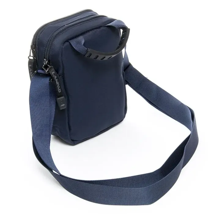 Сумка чоловіча Планшет нейлон Lanpad 0912 blue