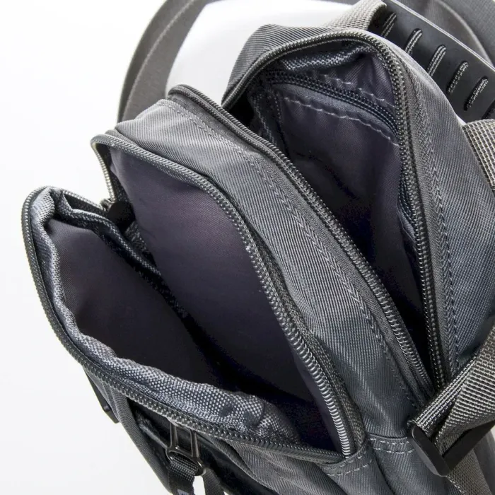 Сумка чоловіча Планшет нейлон Lanpad 0912 grey