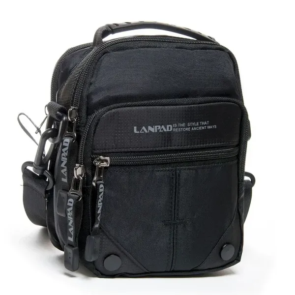 Сумка чоловіча Планшет нейлон Lanpad 28673 black