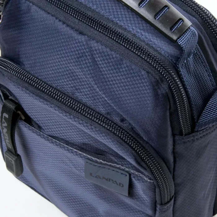 Сумка чоловіча Планшет нейлон Lanpad 63704 blue