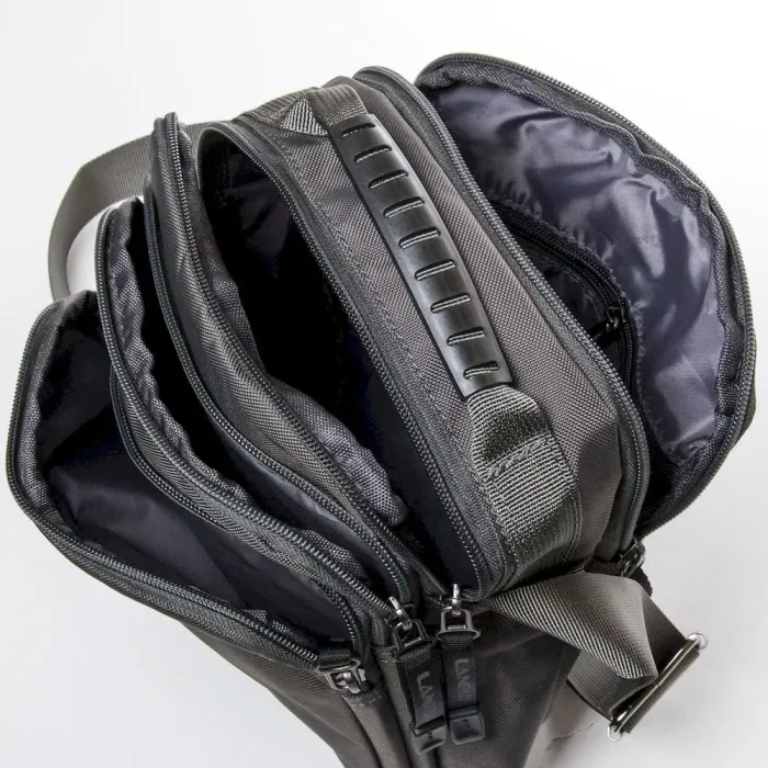 Сумка чоловіча Планшет нейлон Lanpad 98910 grey