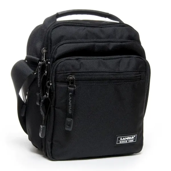 Сумка чоловіча Планшет нейлон Lanpad 98910 black