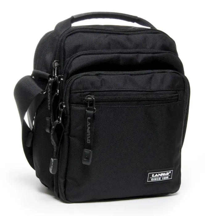 Сумка чоловіча Планшет нейлон Lanpad 98910 black