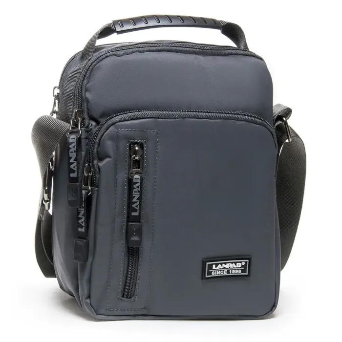 Сумка Мужская Планшет нейлон Lanpad 7631 grey