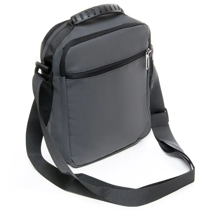 Сумка чоловіча Планшет нейлон Lanpad 85008 grey