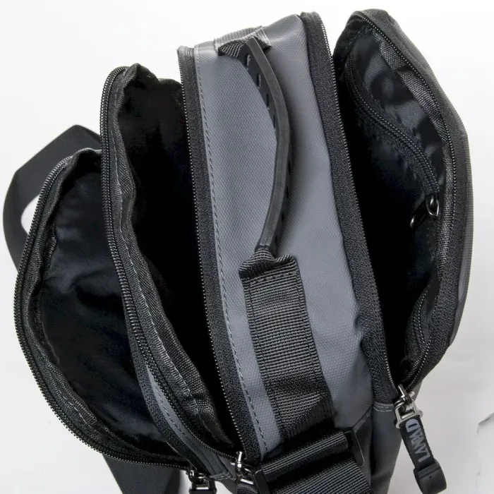 Сумка чоловіча Планшет нейлон Lanpad 85008 grey