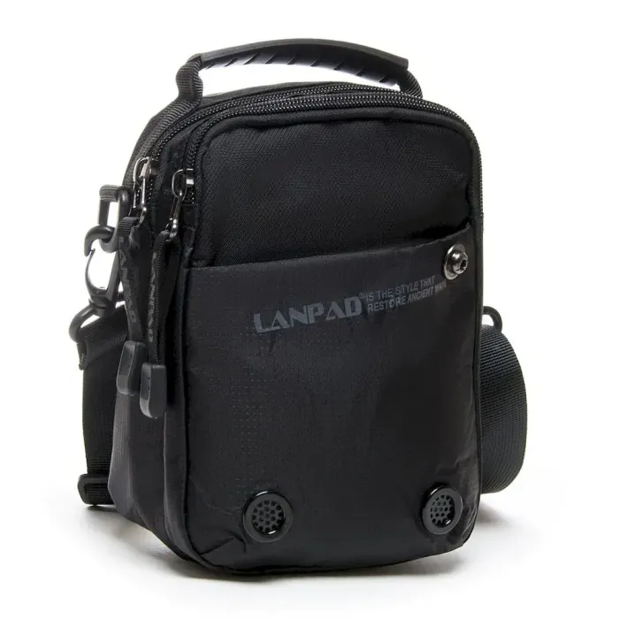 Сумка чоловіча Планшет нейлон Lanpad 8354 black