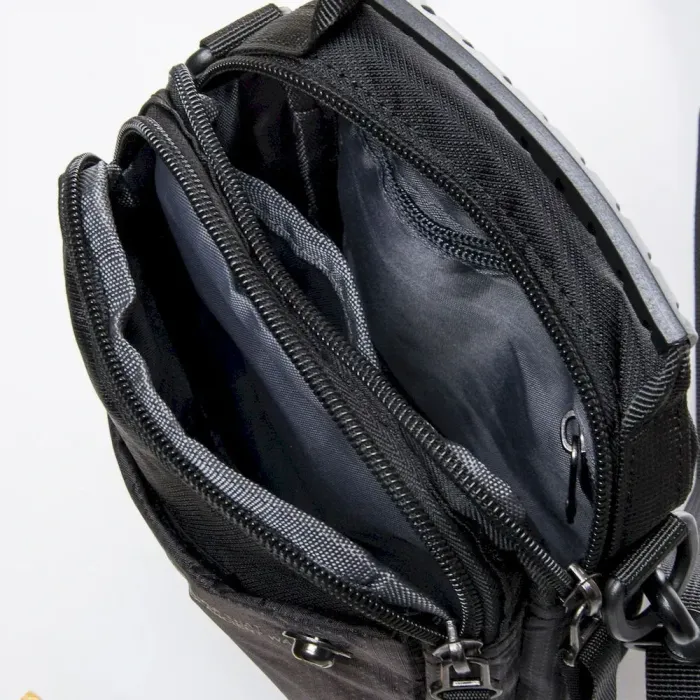 Сумка чоловіча Планшет нейлон Lanpad 8354 black