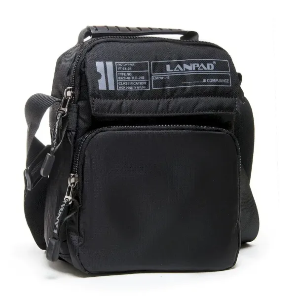 Сумка чоловіча Планшет нейлон Lanpad 7674 black