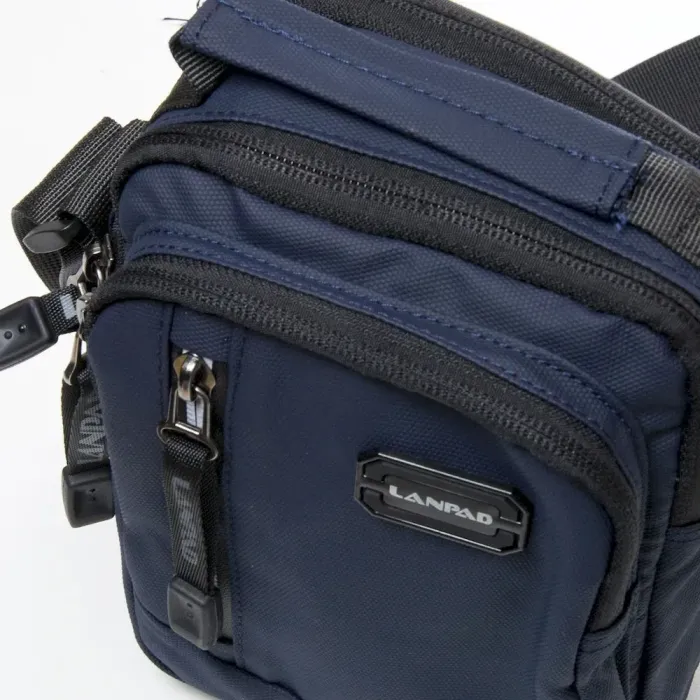 Сумка чоловіча Планшет нейлон Lanpad 85002 blue