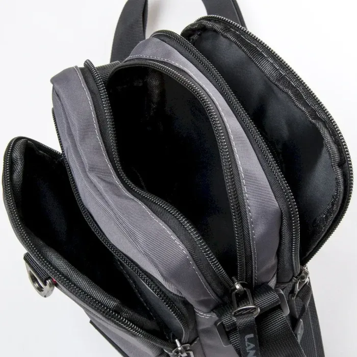 Сумка чоловіча Планшет нейлон Lanpad 4208 grey