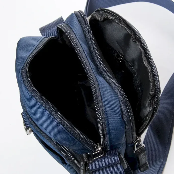 Сумка чоловіча Планшет нейлон Lanpad 4208 blue