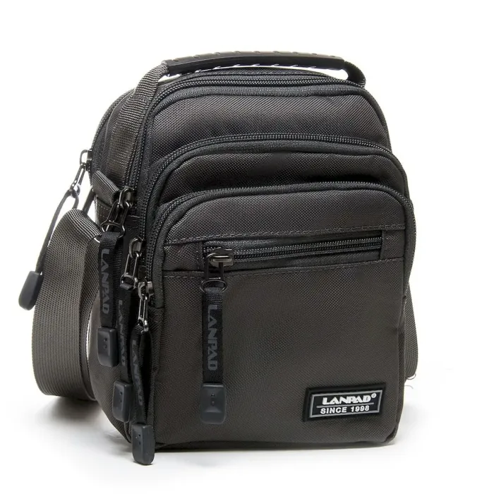 Сумка чоловіча Планшет нейлон Lanpad 98911 grey