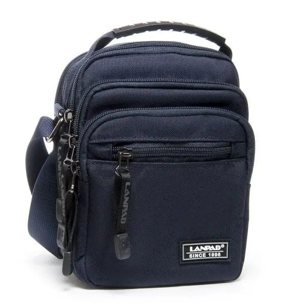 Сумка чоловіча Планшет нейлон Lanpad 98911 blue