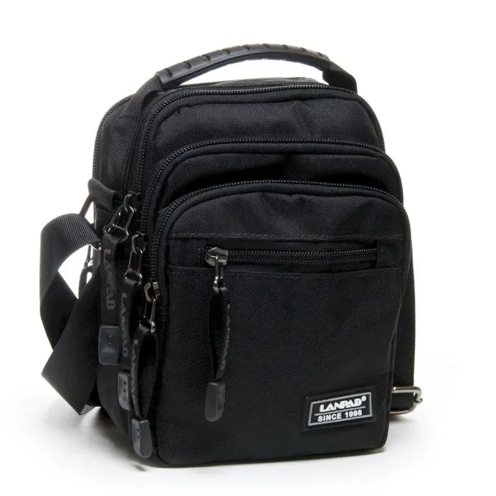 Сумка чоловіча Планшет нейлон Lanpad 98911 black