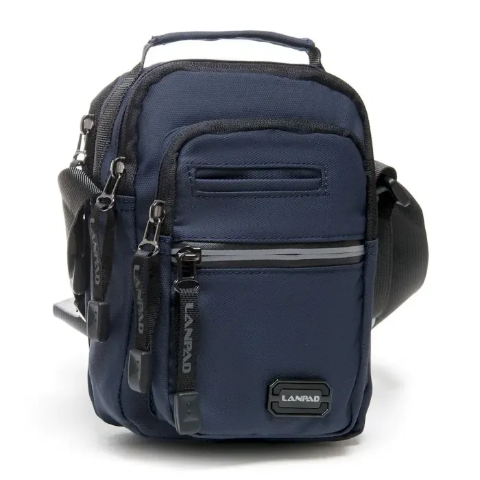 Сумка Мужская Планшет нейлон Lanpad 8184 blue