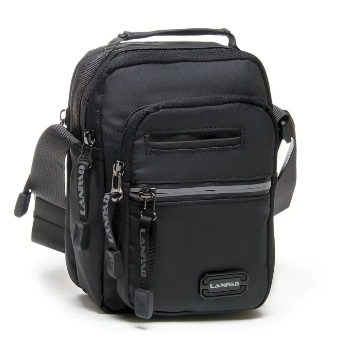Сумка Мужская Планшет нейлон Lanpad 8184 black