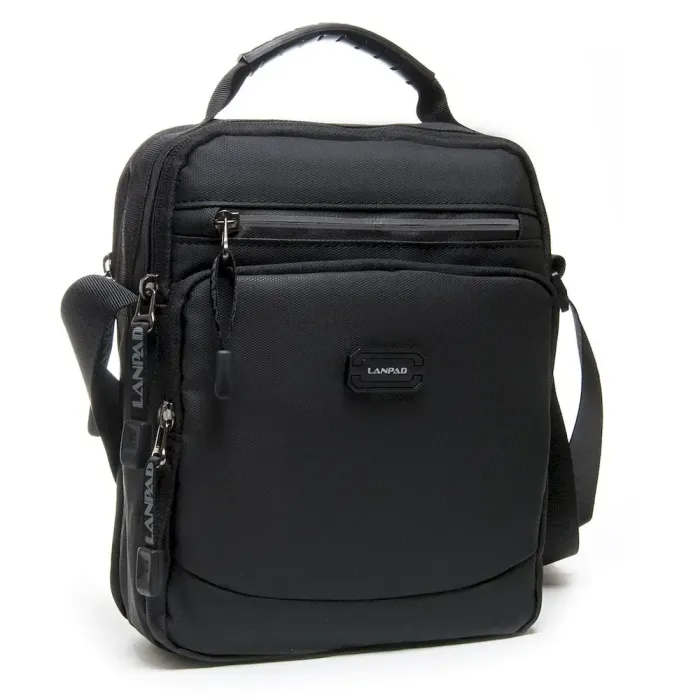 Сумка чоловіча Планшет нейлон Lanpad 82027 black