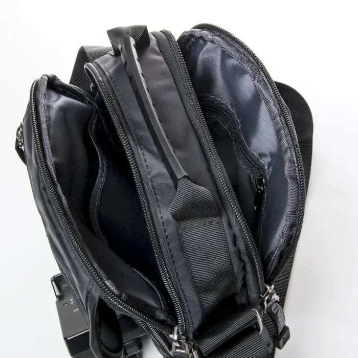 Сумка чоловіча Планшет нейлон Lanpad 9637 black