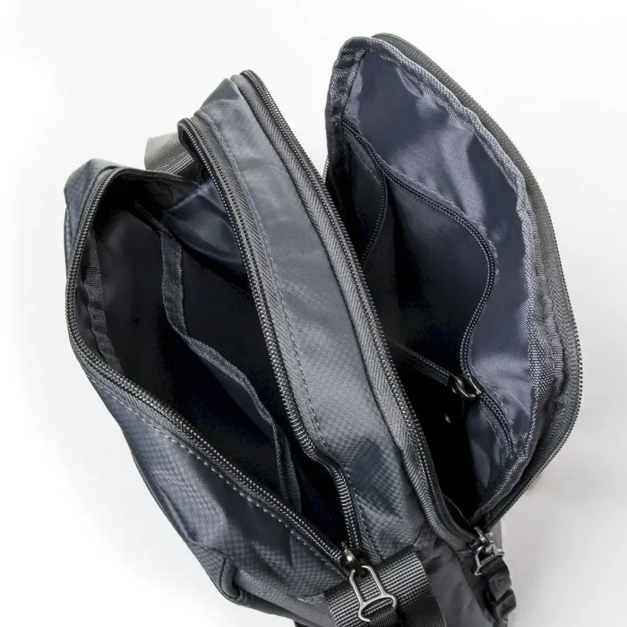 Сумка чоловіча Планшет нейлон Lanpad 8379 grey