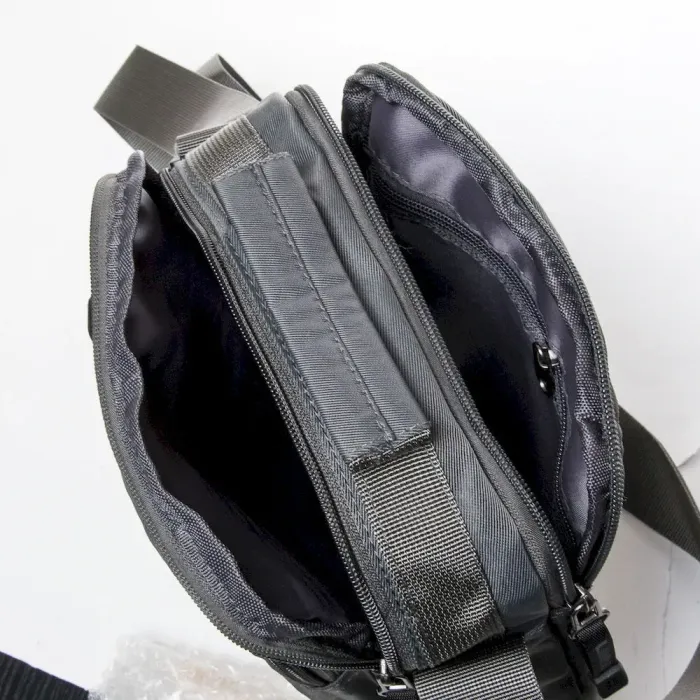 Сумка чоловіча Планшет нейлон Lanpad 53234 grey