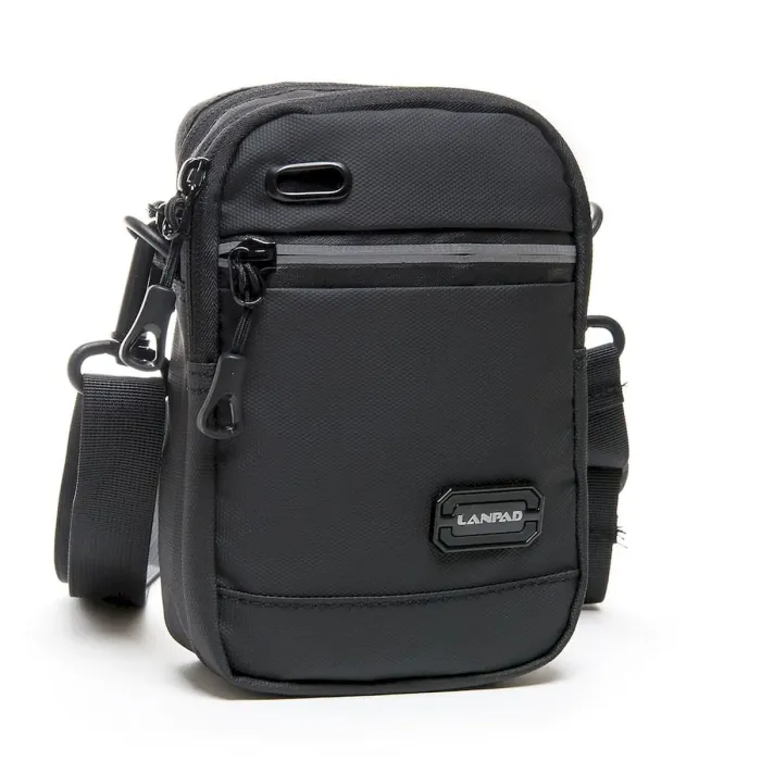 Сумка чоловіча Планшет нейлон Lanpad 4211 black