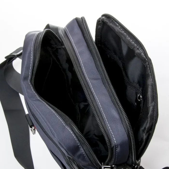 Сумка чоловіча Планшет нейлон Lanpad 4206 grey