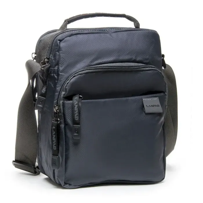 Сумка чоловіча Планшет нейлон Lanpad 63001 grey