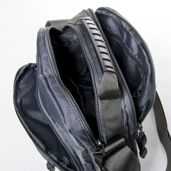 Сумка чоловіча Планшет нейлон Lanpad 63001 grey