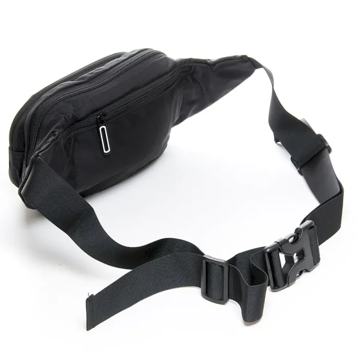 Сумка на пояс нейлон Lanpad 61012 black
