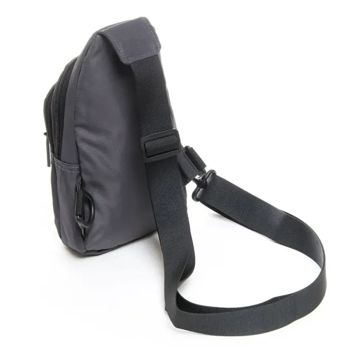 Сумка Мужская На Плечо нейлон Lanpad 82021 grey