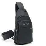 Сумка Мужская На Плечо нейлон Lanpad 6021 black