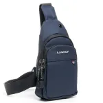 Сумка Мужская На Плечо нейлон Lanpad 6021 blue