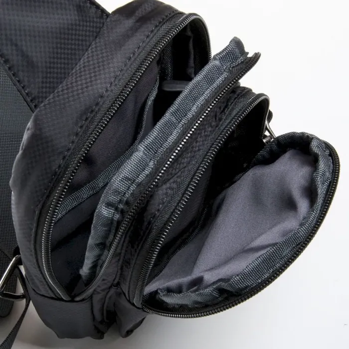 Сумка Мужская На Плечо нейлон Lanpad 7662 black