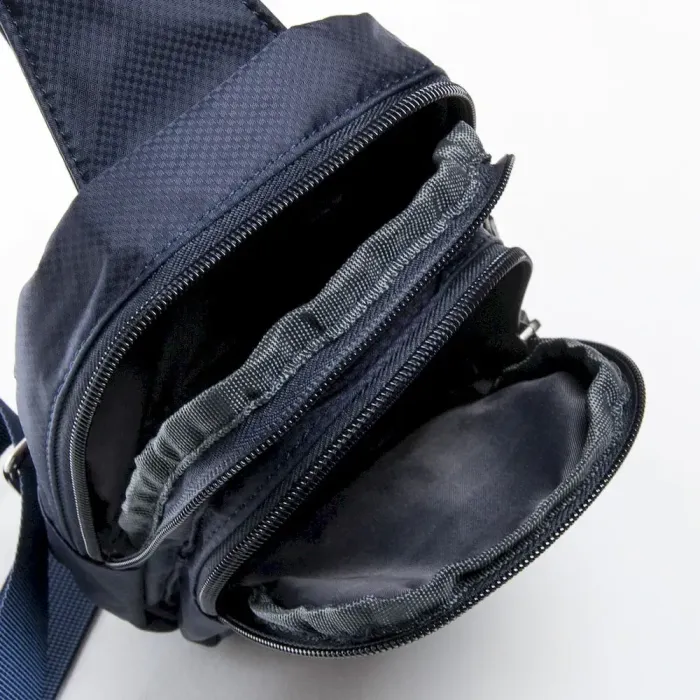 Сумка Мужская На Плечо нейлон Lanpad 7662 blue