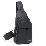 Сумка чоловіча на плече нейлон Lanpad 6022 black