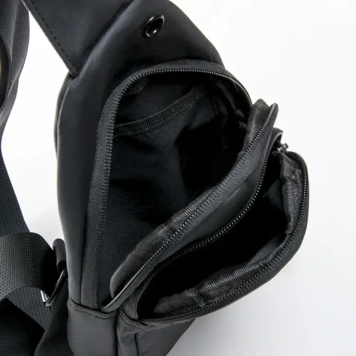 Сумка Мужская На Плечо нейлон Lanpad 6022 black