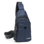 Сумка чоловіча на плече нейлон Lanpad 6022 blue