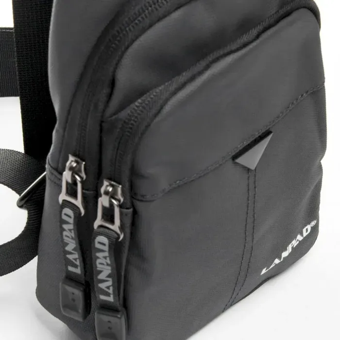 Сумка Мужская На Плечо нейлон Lanpad 6022 grey