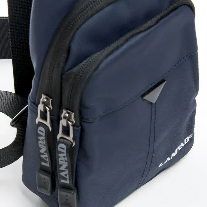 Сумка Мужская На Плечо нейлон Lanpad 6022 blue