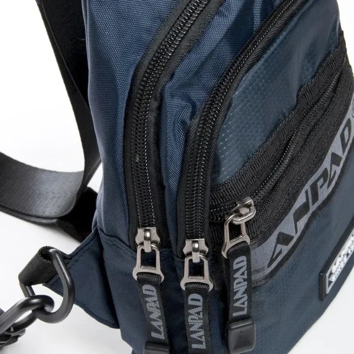 Сумка чоловіча на плече нейлон Lanpad 82009 blue