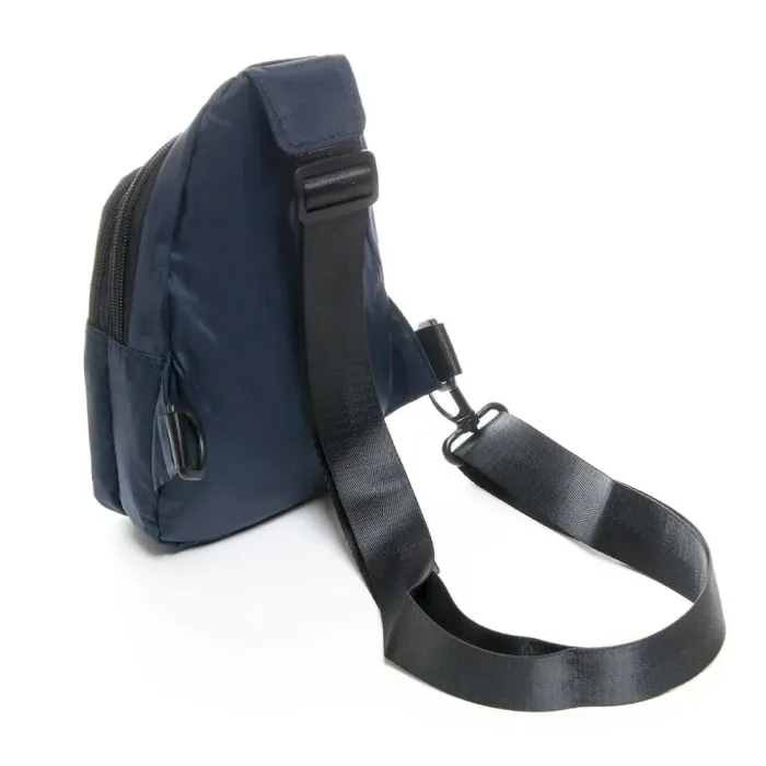 Сумка чоловіча на плече нейлон Lanpad 82009 blue