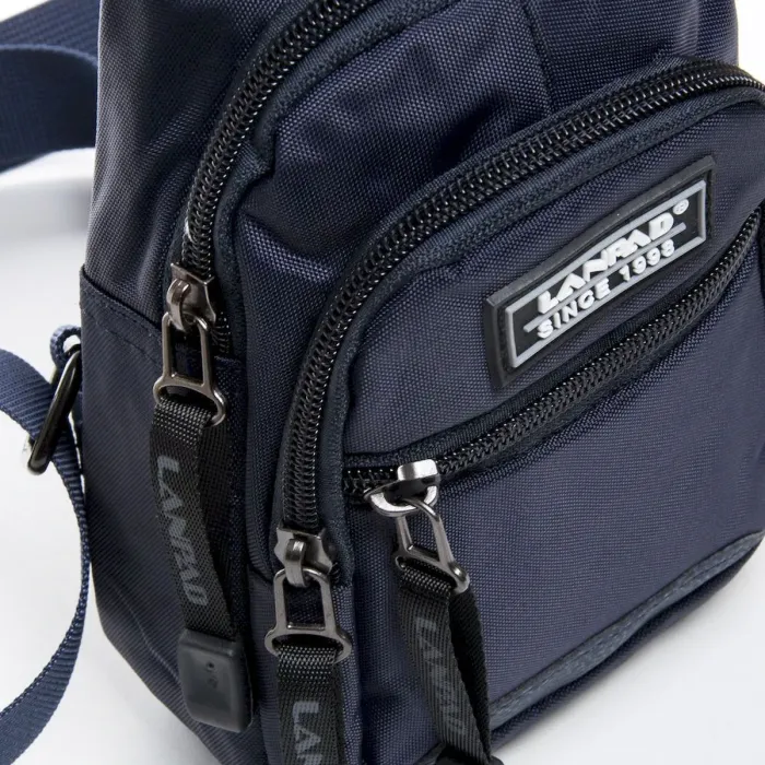 Сумка Мужская На Плечо нейлон Lanpad 6924 blue